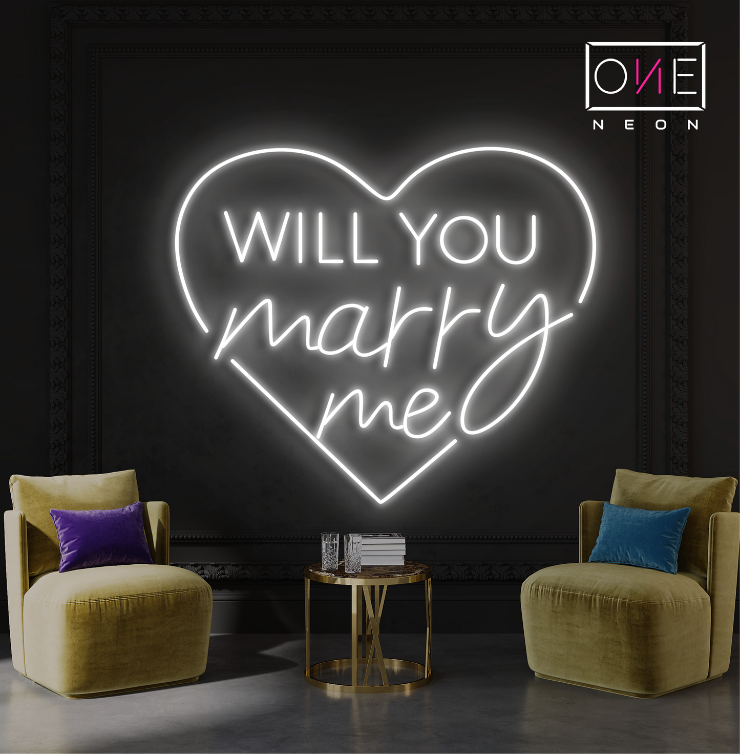 Will You Marry Me Led Neon Sign