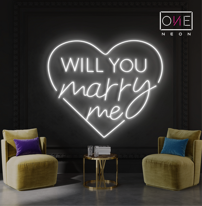 Will You Marry Me Led Neon Sign