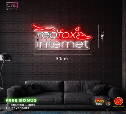 SKY KIT & REDFOX | LED Neon Sign (2 signs)