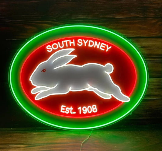 SOUTH SYDNEY Rabbitohs | LED Neon Sign