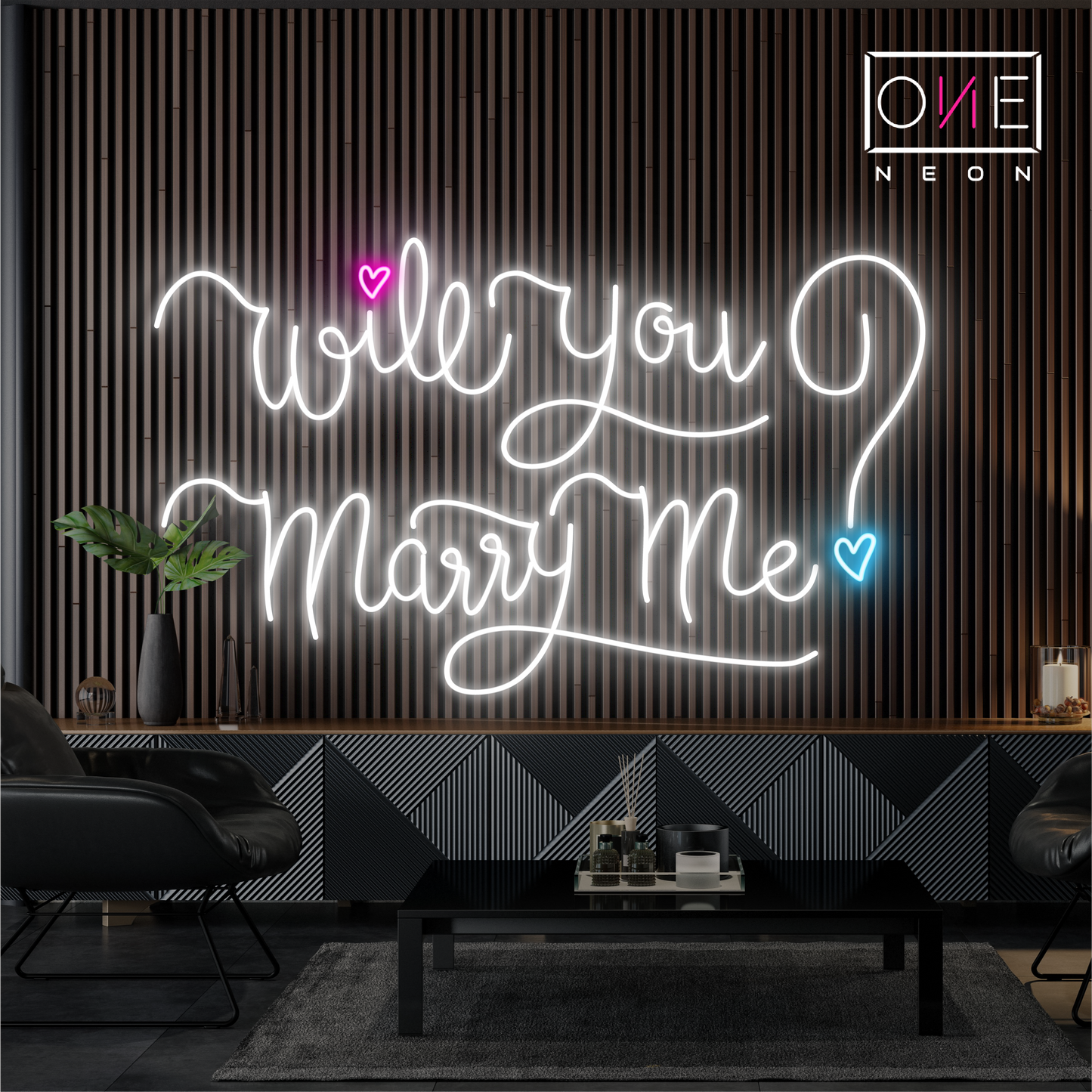Will You Marry Me? Led Neon Sign