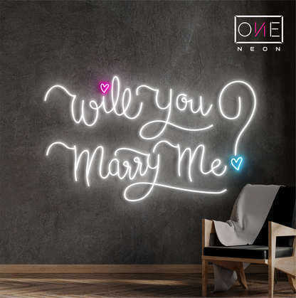 Will You Marry Me? Led Neon Sign