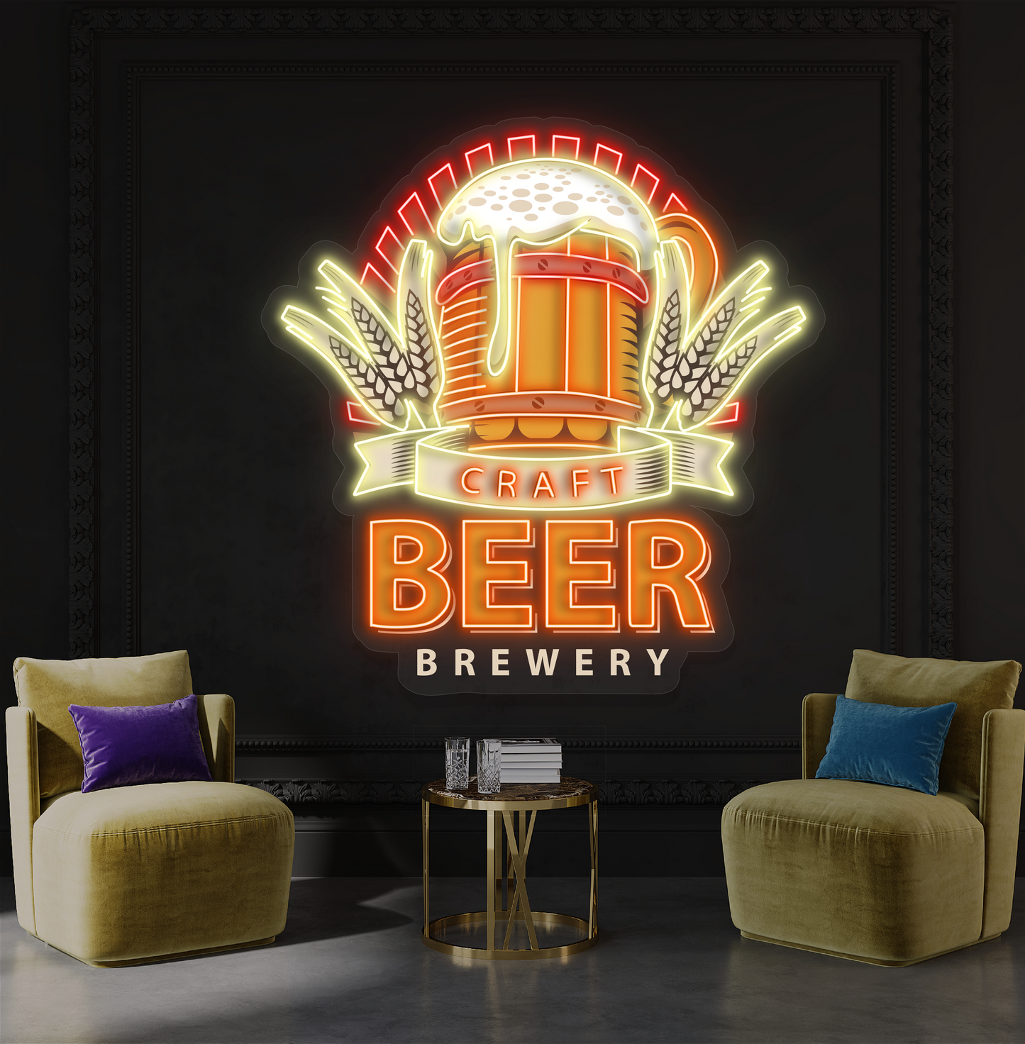 Beer Brewery Artwork Led Neon Sign