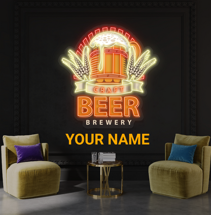 Beer Brewery Artwork Led Neon Sign