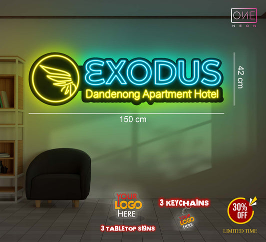 EXODUS | LED Neon Sign