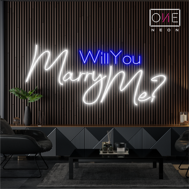 Will You Marry Me? Led Neon Sign