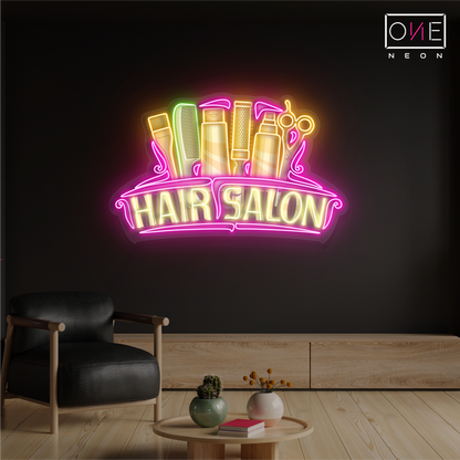 Hair Salon Artwork Led Neon Sign