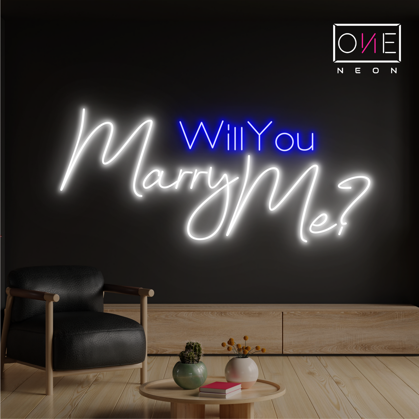 Will You Marry Me? Led Neon Sign