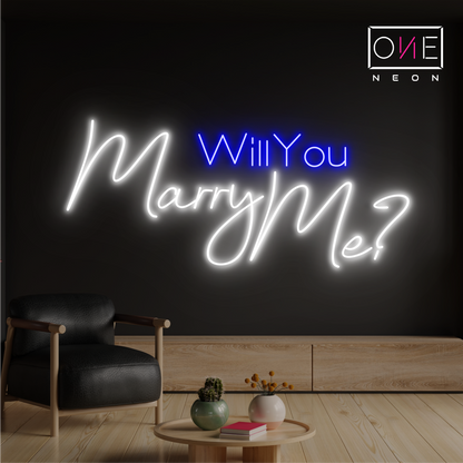 Will You Marry Me? Led Neon Sign