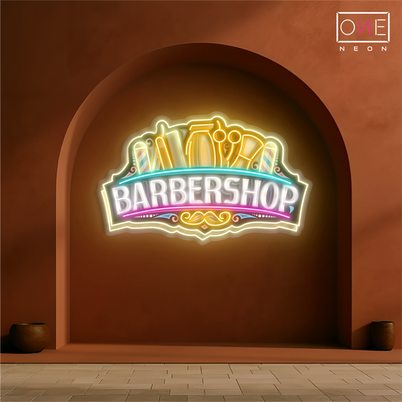 Barbershop Artwork Led Neon Sign