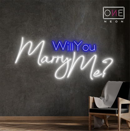 Will You Marry Me? Led Neon Sign
