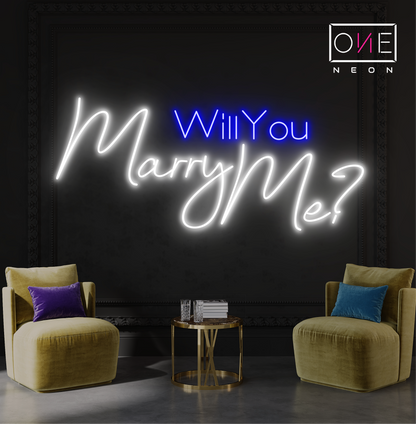 Will You Marry Me? Led Neon Sign