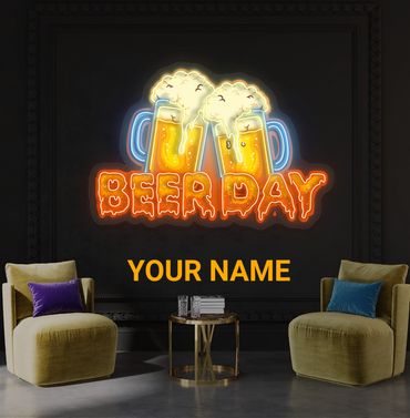 Beer Day Artwork Led Neon Sign