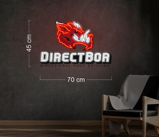 Enseigne au néon LED personnalisée pour entreprise 