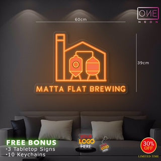 Matta flat brewing| LED Neon Sign