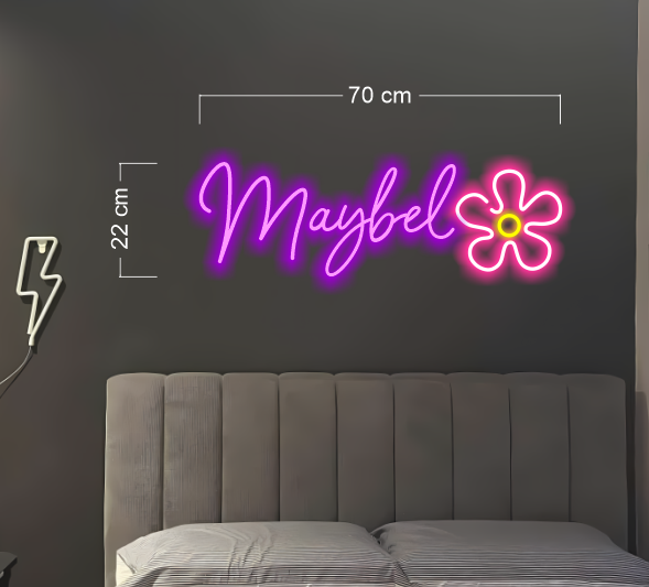 Enseigne au néon LED personnalisée pour entreprise 