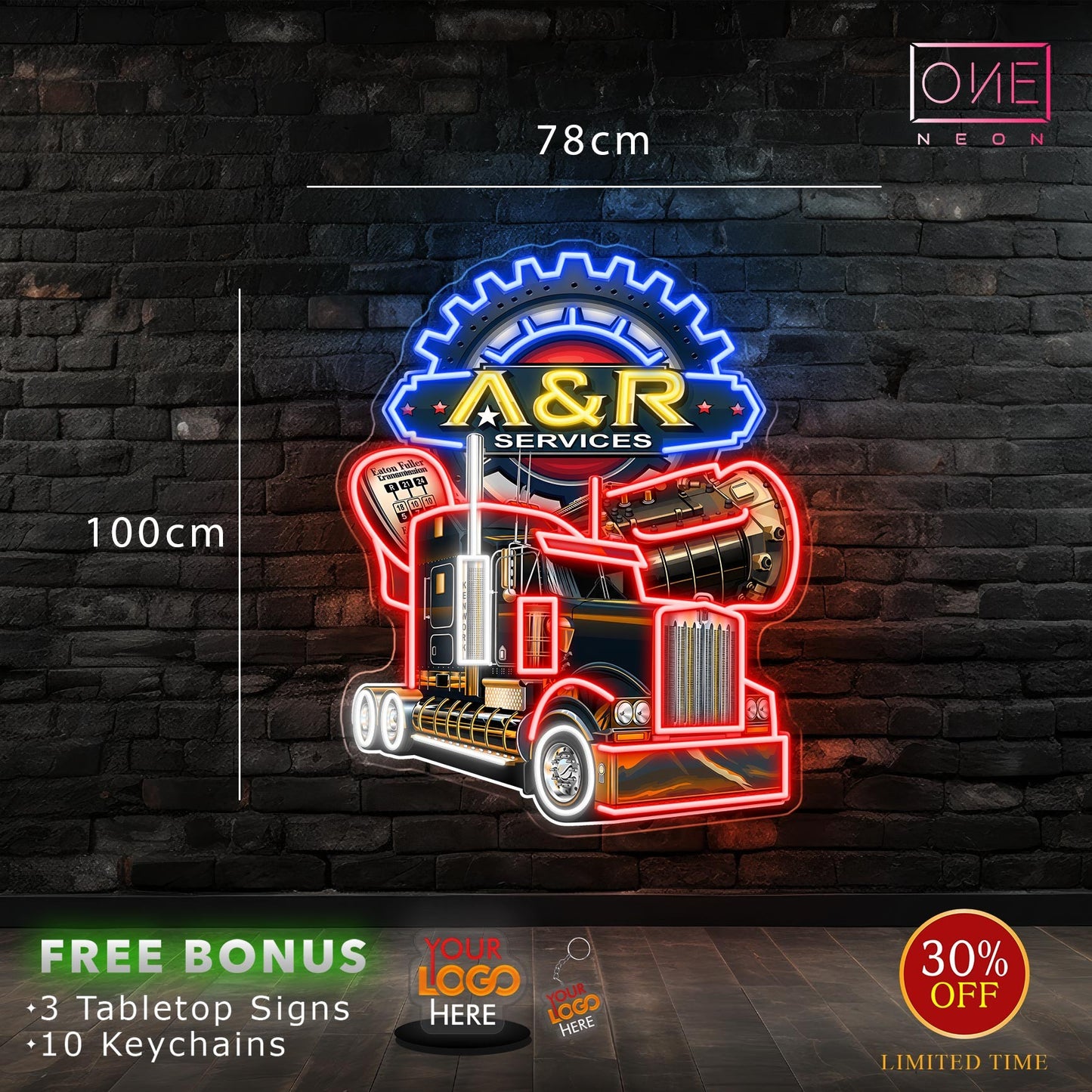 A & R | LED Neon Sign