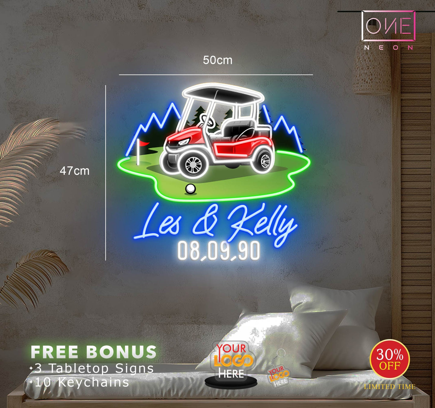 Les & Kelly | LED Neon Sign
