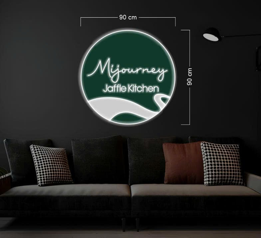 Enseigne au néon LED personnalisée pour entreprise 