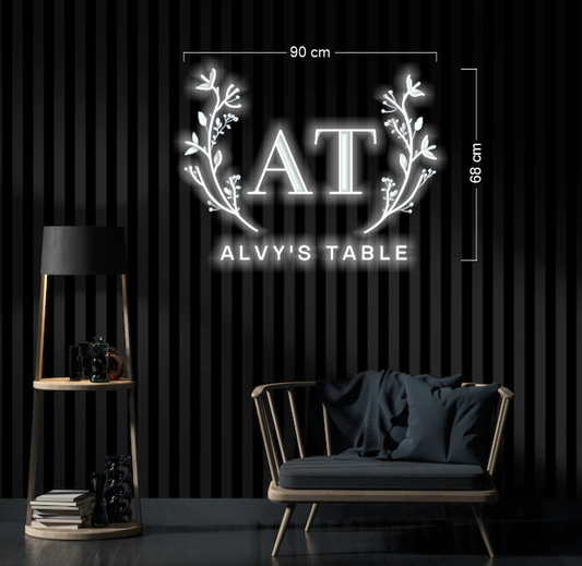 Enseigne au néon LED personnalisée pour entreprise 