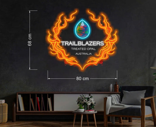 TRAILBLAZERS treated opal Australia| LED Neon Sign