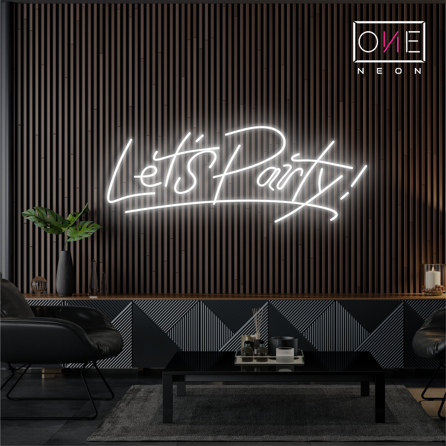 Let's Party! Led Neon Sign