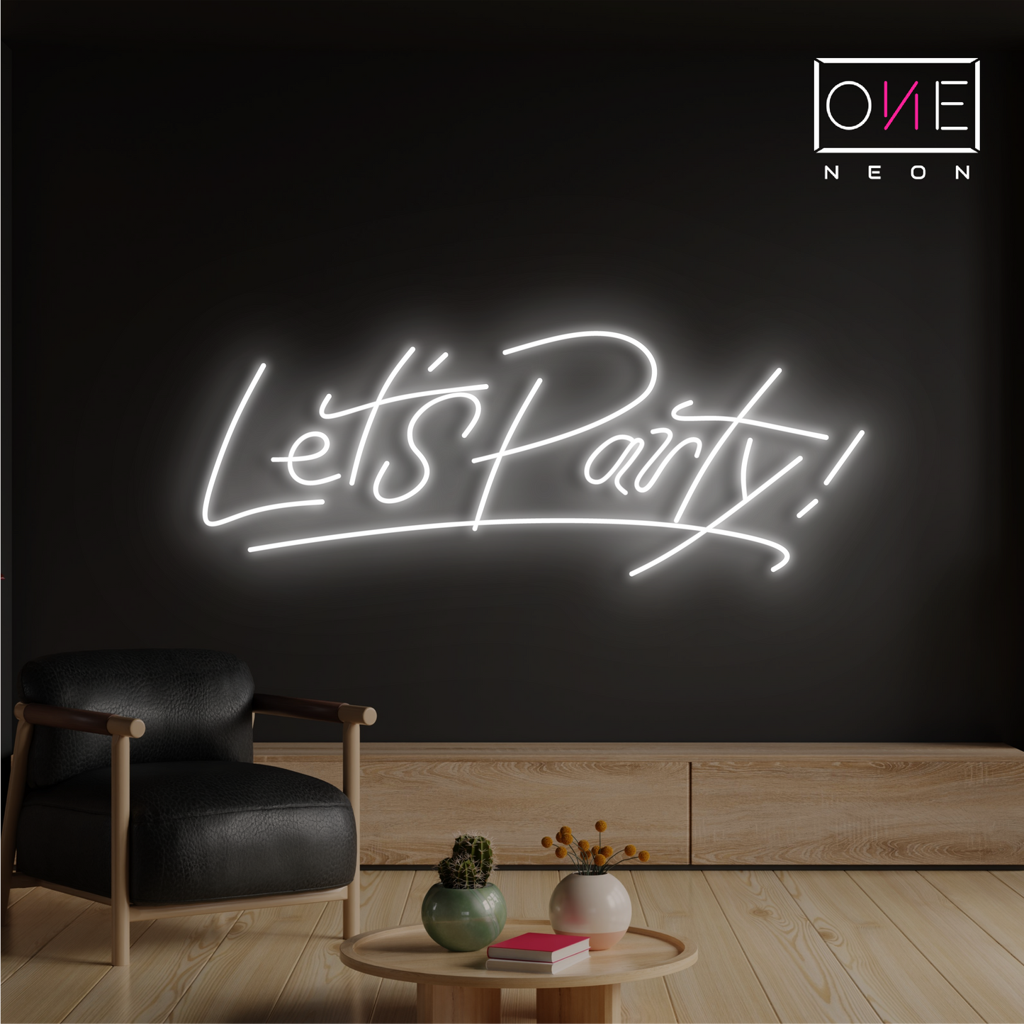 Let's Party! Led Neon Sign