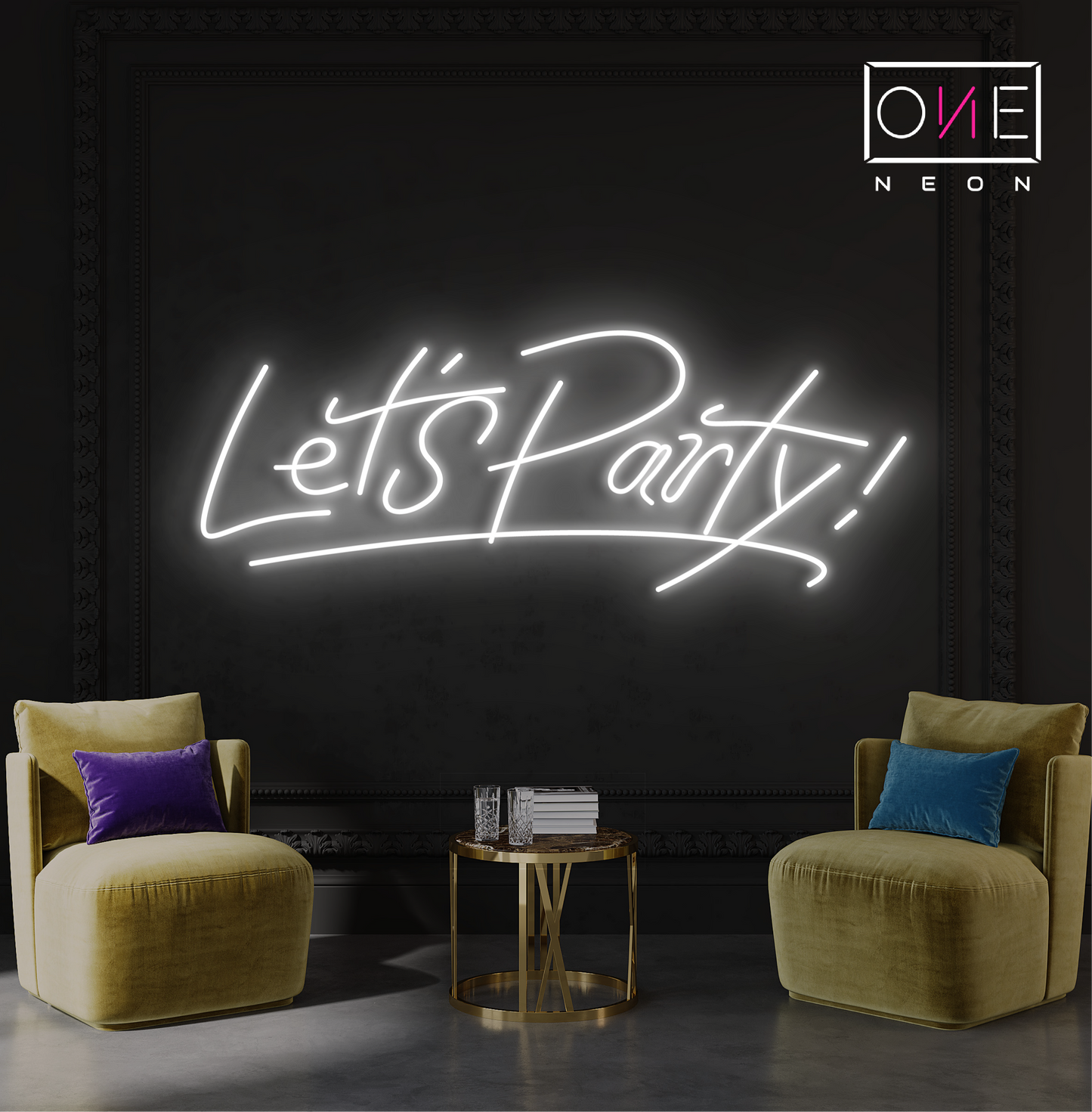 Let's Party! Led Neon Sign