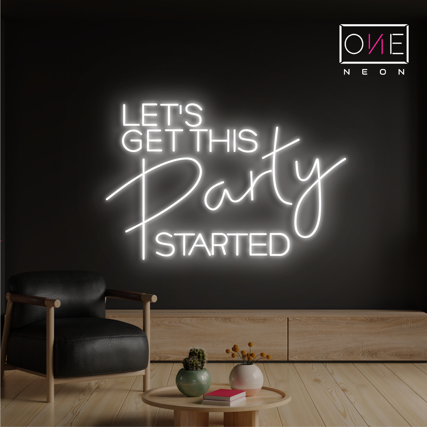 Let's Get This Party Started Led Neon Sign