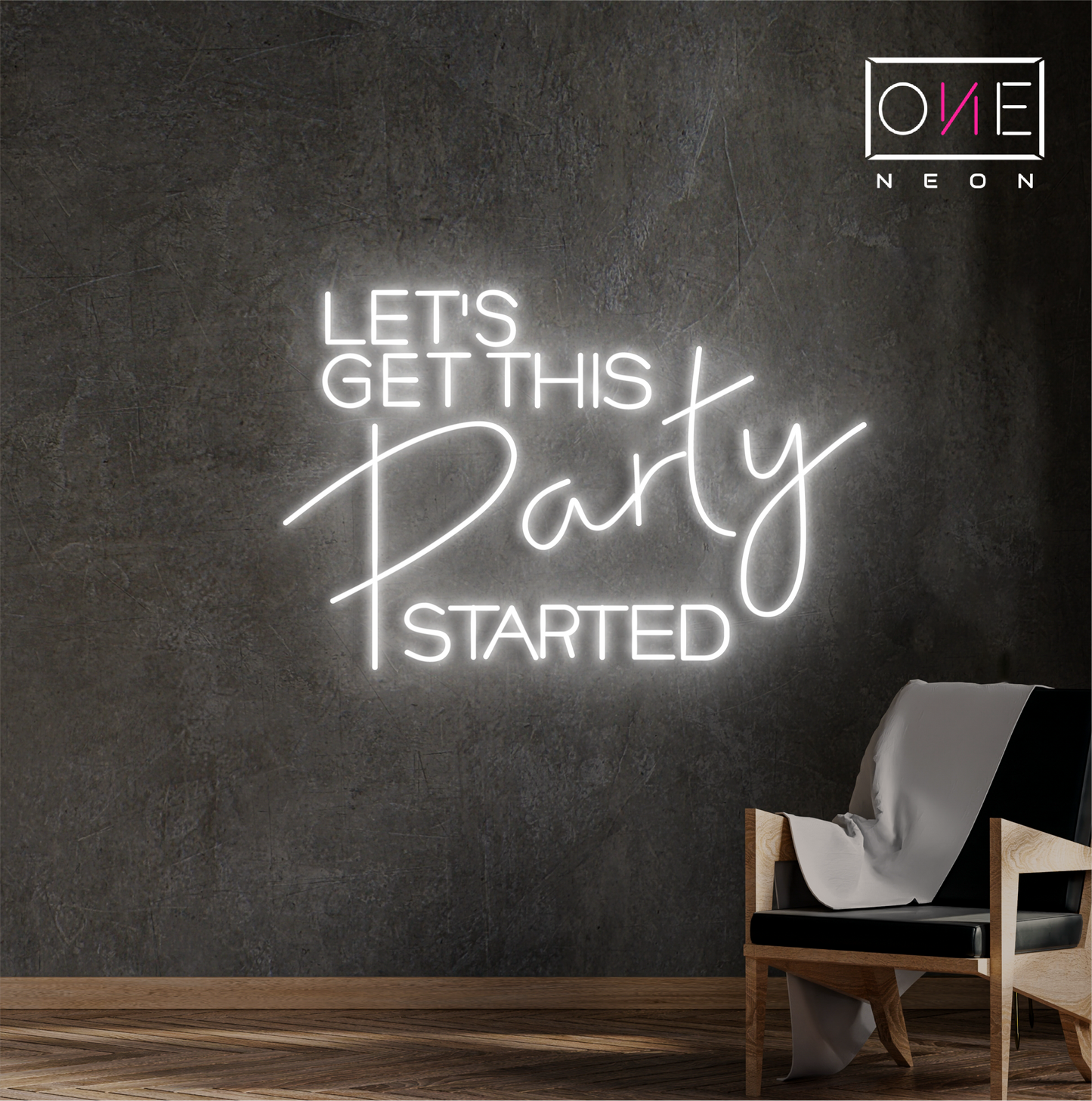 Let's Get This Party Started Led Neon Sign