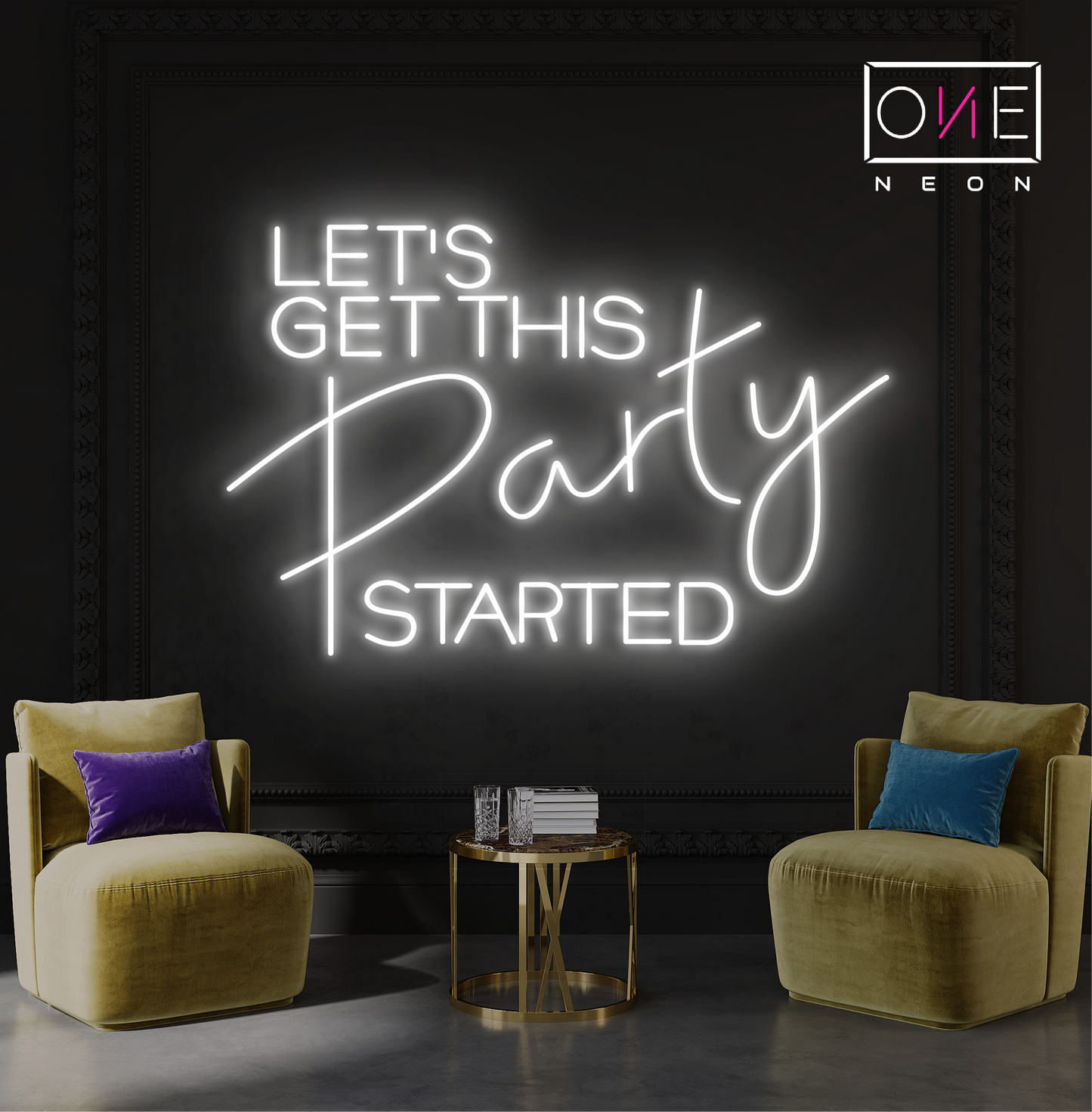 Let's Get This Party Started Led Neon Sign