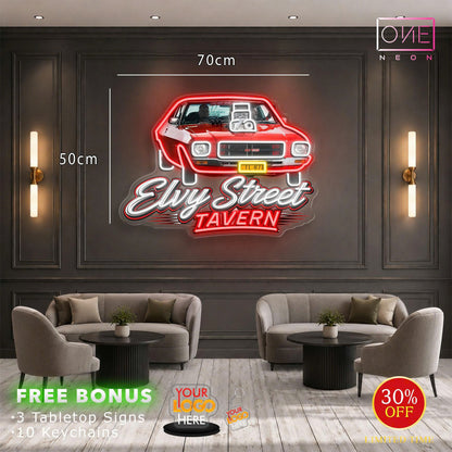 Elvy Street Tavern | LED Neon Sign