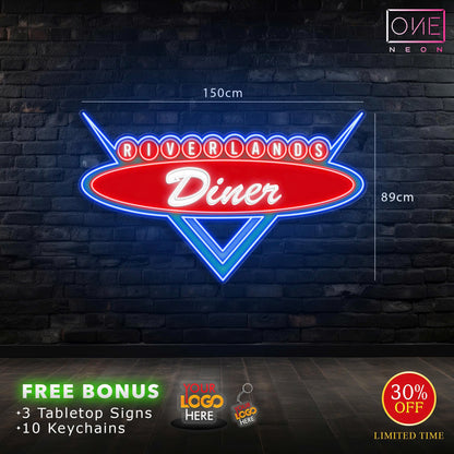 Riverlands Diner | LED Neon Sign