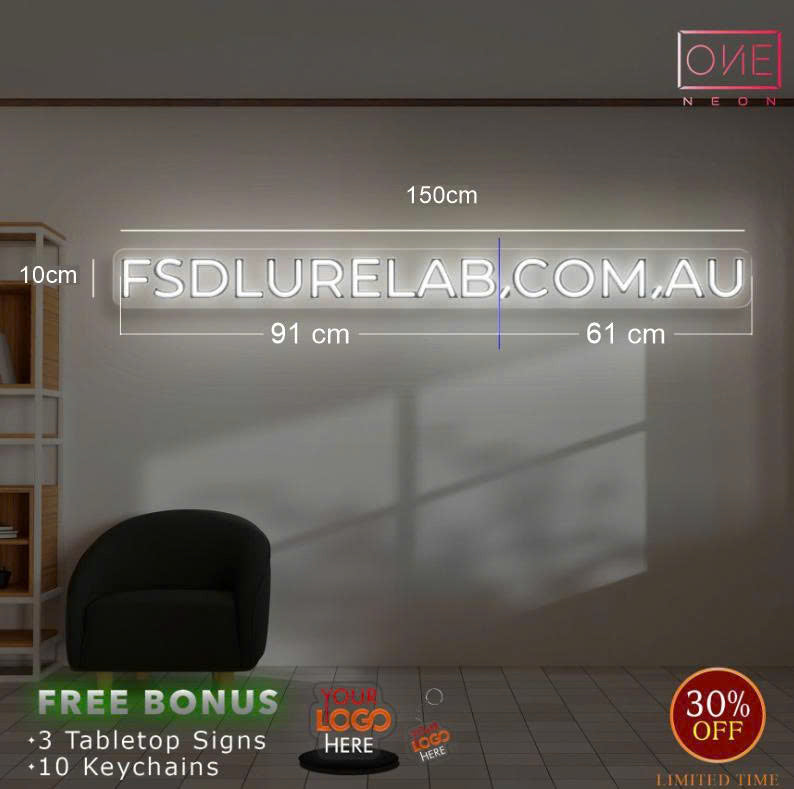 FSD lure lab ( 2 signs) | LED Neon Sign