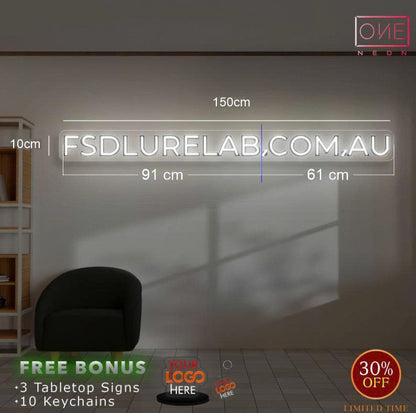 FSD lure lab ( 2 signs) | LED Neon Sign