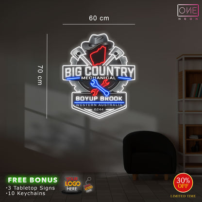 Big country Boyup Brook | LED Neon Sign