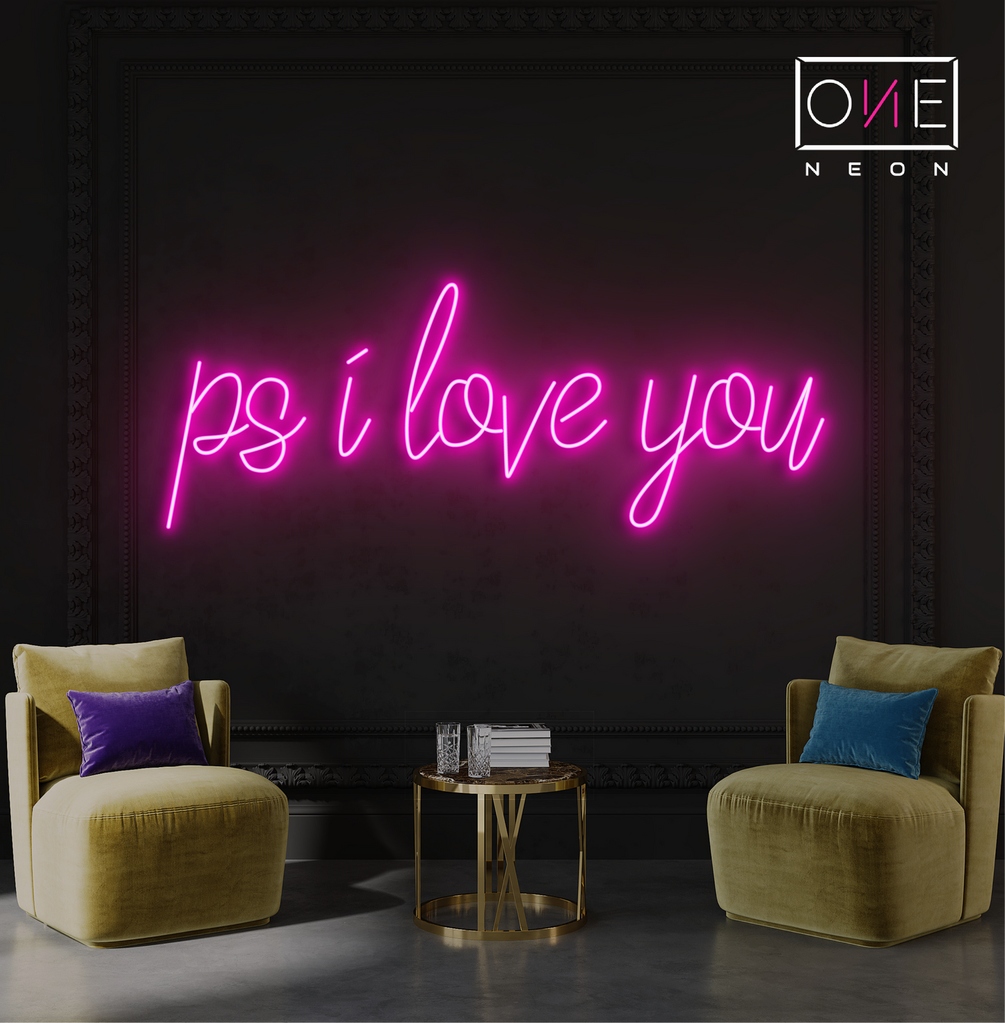 Ps I Love You Led Neon Sign