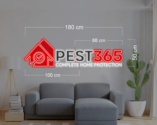 Enseigne au néon LED personnalisée pour entreprise 