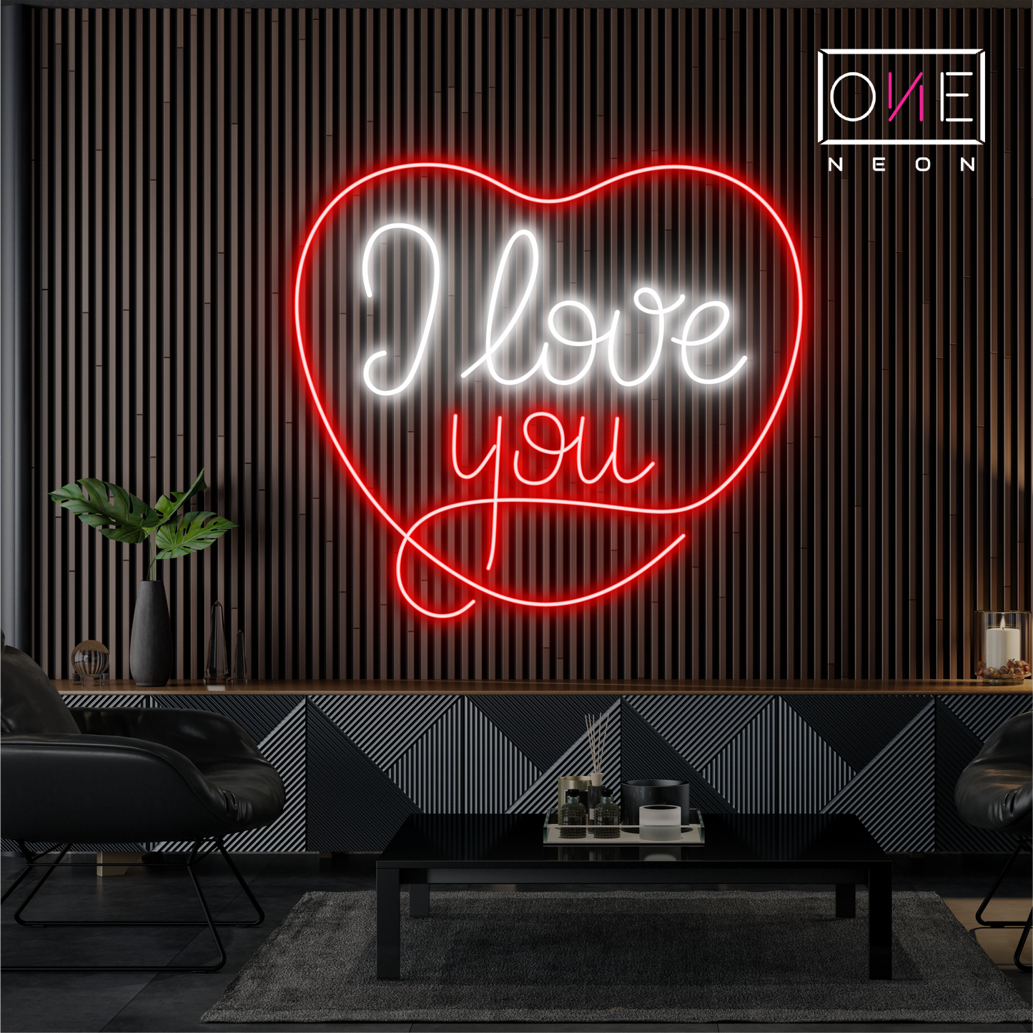 I Love You Led Neon Sign