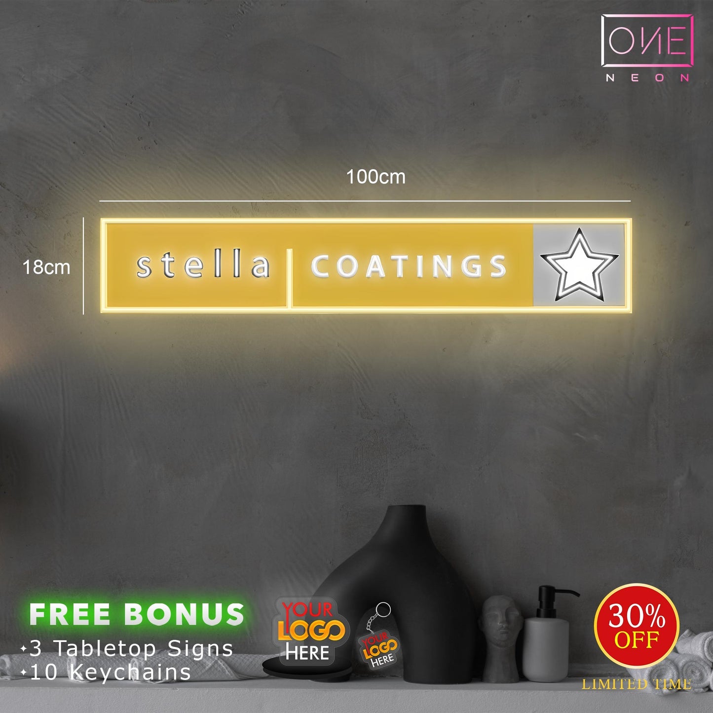 STELLA COATINGS | LED Neon Sign