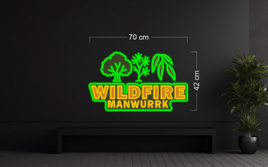Wildfire Manwurrk | LED Neon Sign