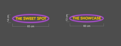 Sealed wax+ sweet single x2 + The sweet spot+ the shocase+ Sugar city ( 6 signs)| LED Neon Sign