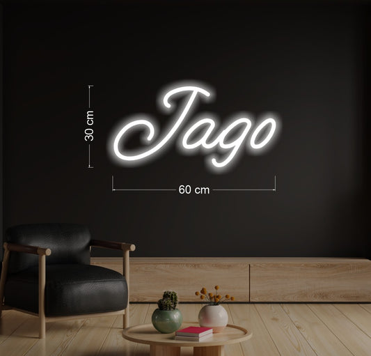 Enseigne au néon LED personnalisée pour entreprise 