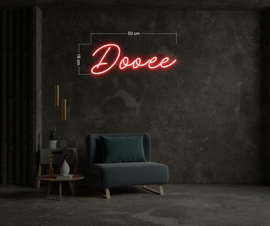 Enseigne au néon LED personnalisée pour entreprise 