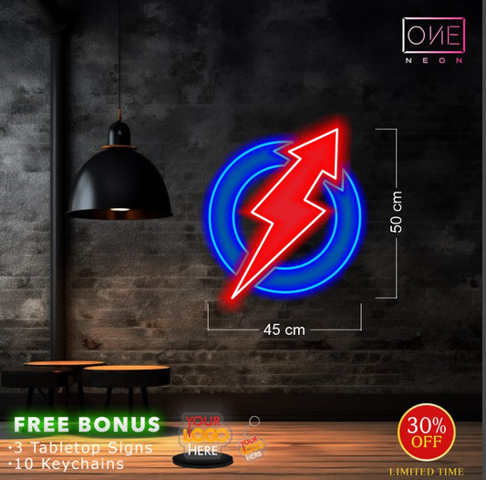 Arrow Circle | LED Neon Sign