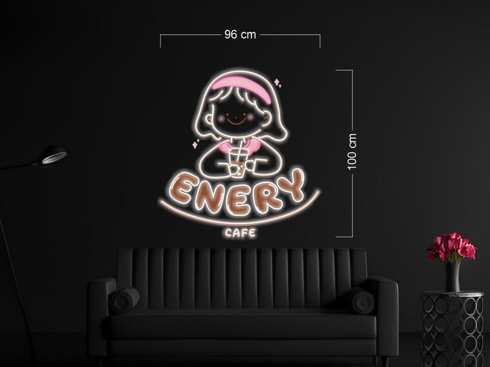 Enseigne au néon LED personnalisée pour entreprise 