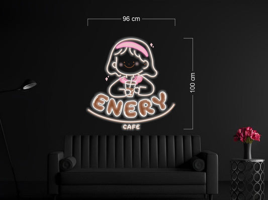 Enseigne au néon LED personnalisée pour entreprise 