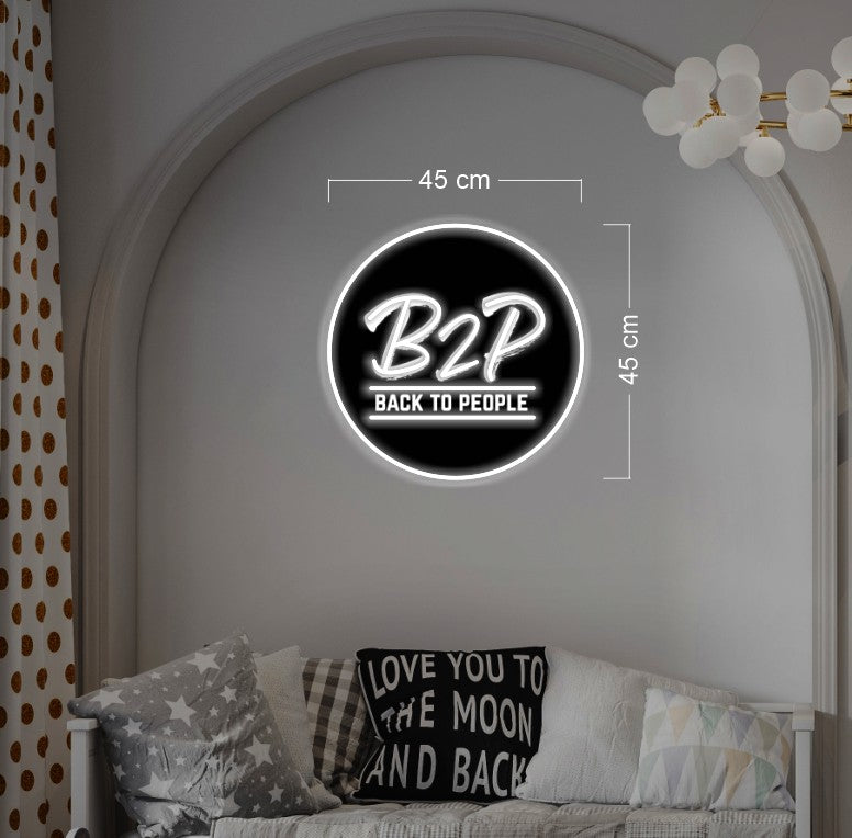 Enseigne au néon LED personnalisée pour entreprise 