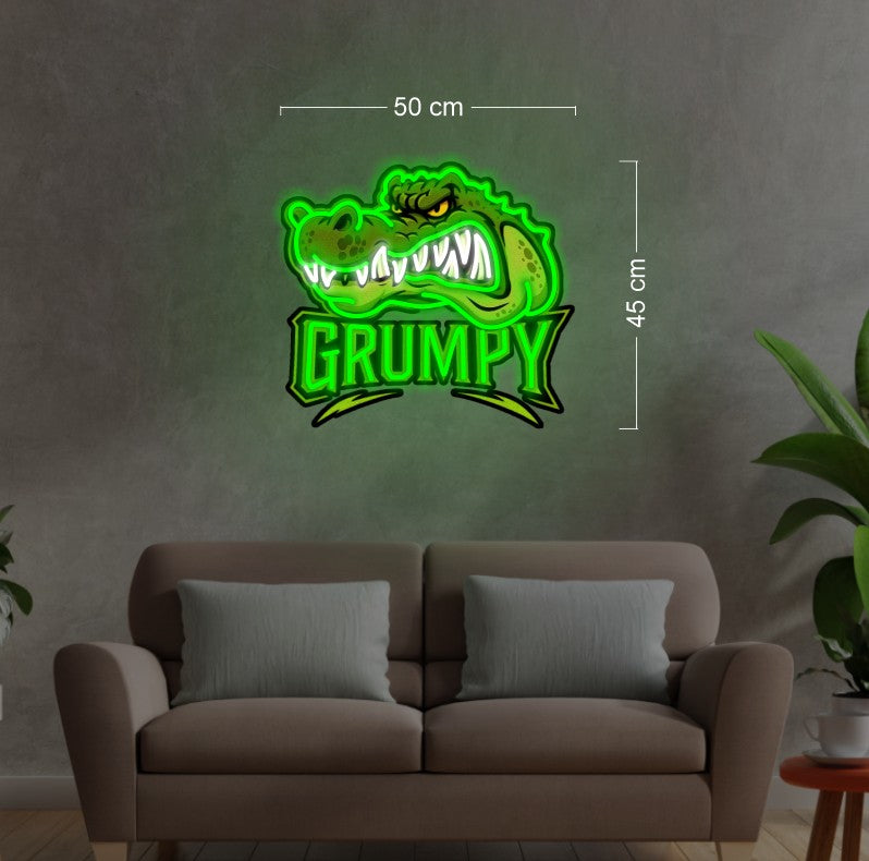 Grumpy | LED Neon Sign