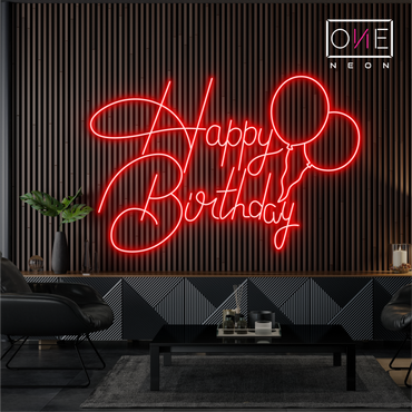 Happy Birthday Led Neon Sign